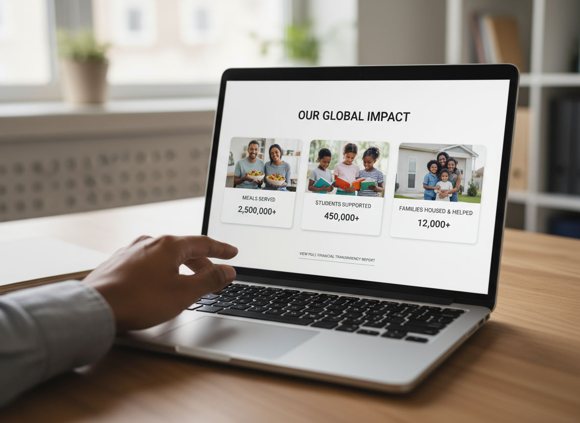 What Donors Want to See on a Nonprofit Website