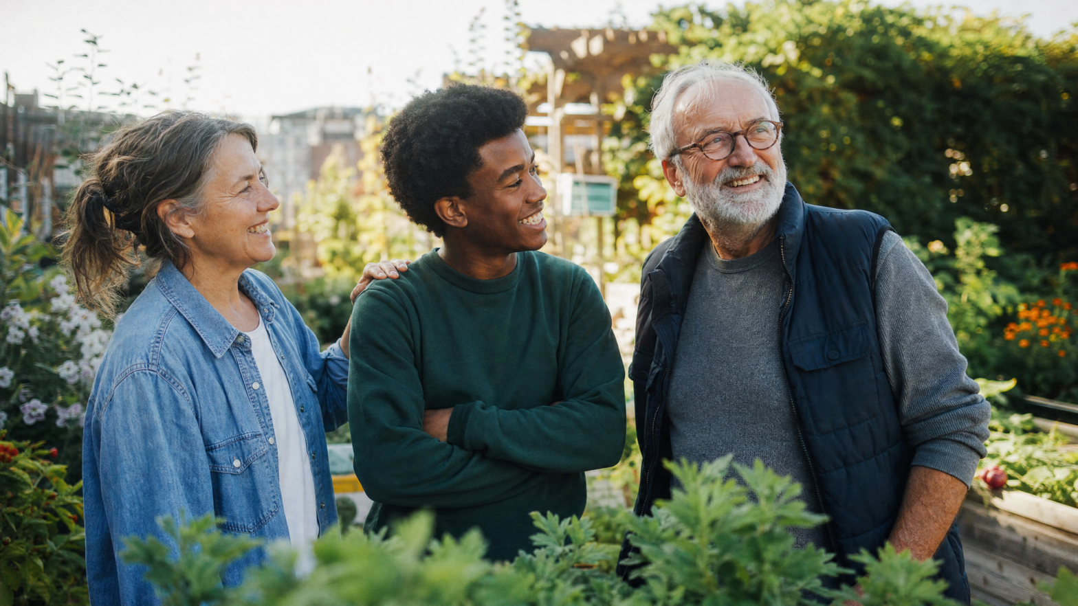 Nonprofit staff member having a warm, genuine conversation with a long-time donor